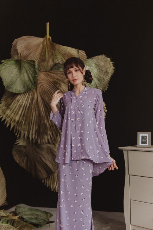 Aubree Kebaya Ironless 11.0 - Lilac